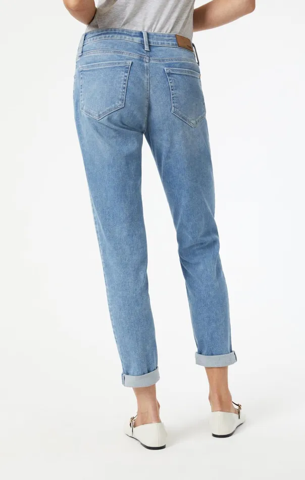Ada Boyfriend In Light Brushed Flex Blue Women Mavi Jeans Denim Ada Boyfriend In Light Brushed Flex Blue Women Mavi Jeans Denim