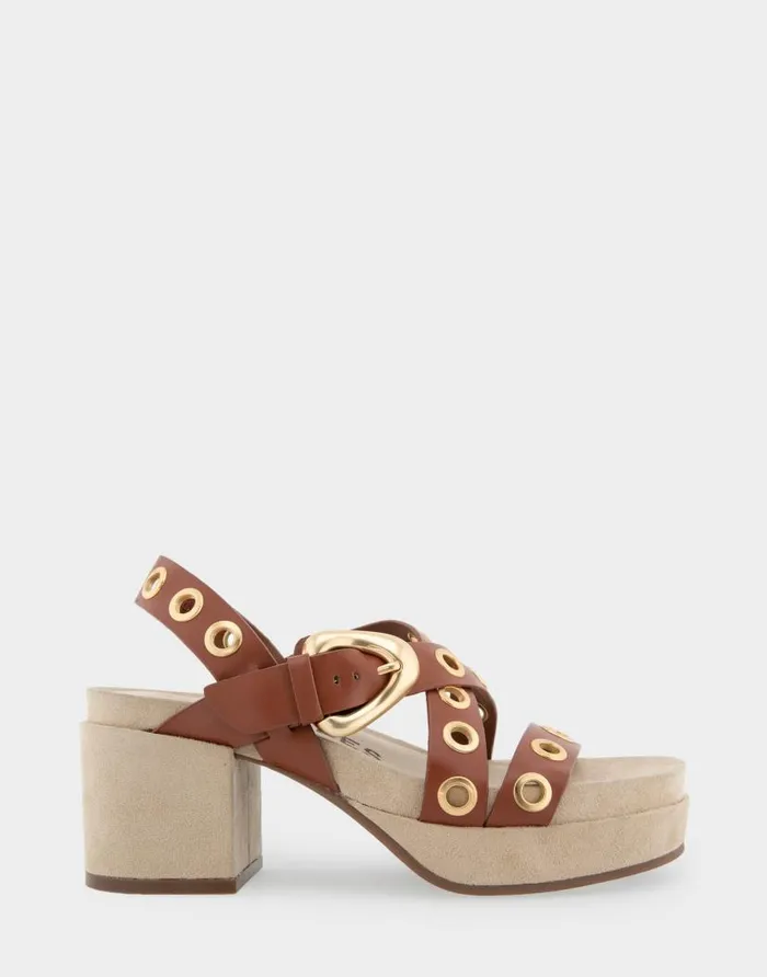 Aerosoles Comfortable Women039s Grommeted Strappy Molded Footbed Platform Sandal In Gingerbread Leather Gingerbread Leather Women Platforms Aerosoles Comfortable Women039s Grommeted Strappy Molded Footbed Platform Sandal In Gingerbread Leather Gingerbread Leather Women Platforms