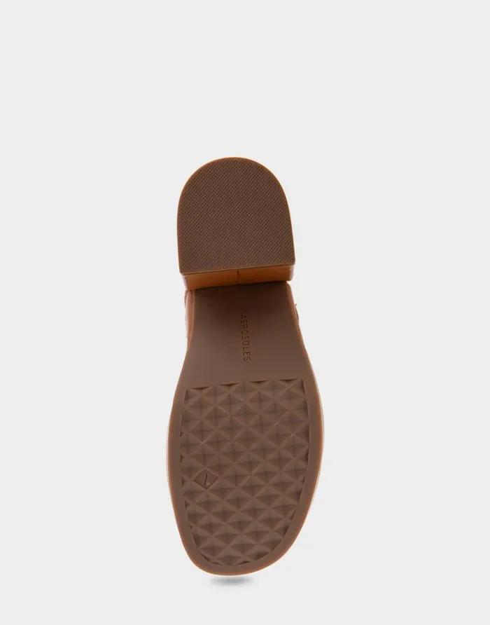 Aerosoles Comfortable Women039s Grommeted Strappy Molded Footbed Platform Sandal In Gingerbread Leather Gingerbread Leather Women Platforms