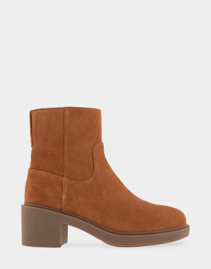 Aerosoles Comfortable Women039s Heeled Ankle Boot In Tan Genuine Suede Tan Genuine Suede Women Ankle Boots Aerosoles Comfortable Women039s Heeled Ankle Boot In Tan Genuine Suede Tan Genuine Suede Women Ankle Boots