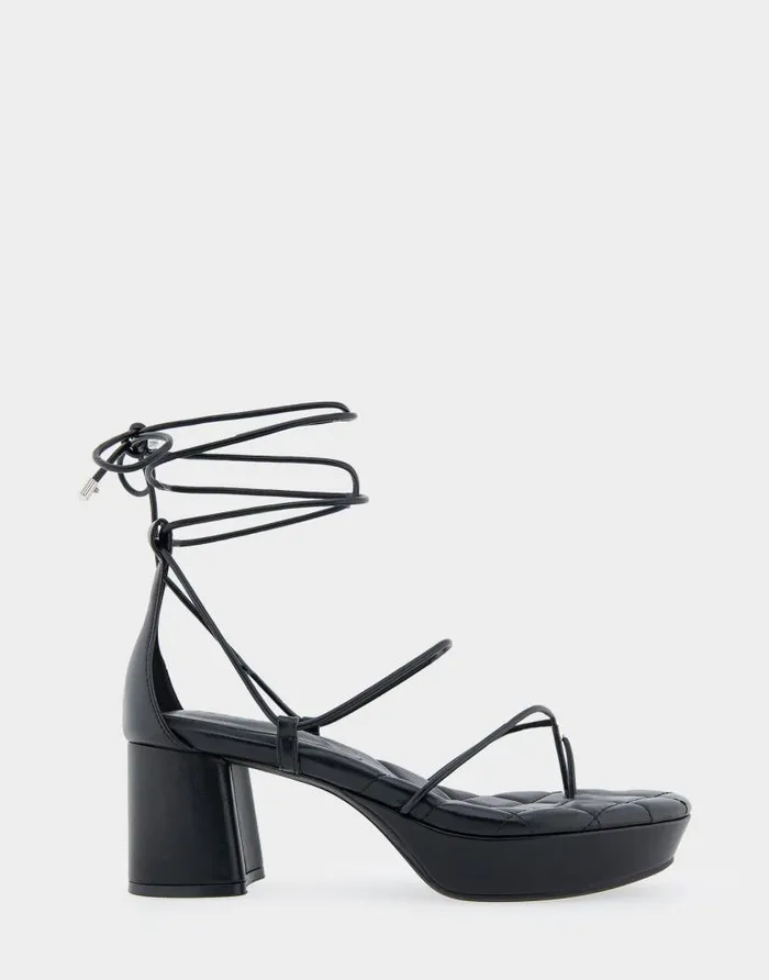 Aerosoles Comfortable Women039s Lace Up Platform Sandal In Black Faux Leather Black Faux Leather Women Clogs and Mules Aerosoles Comfortable Women039s Lace Up Platform Sandal In Black Faux Leather Black Faux Leather Women Clogs and Mules
