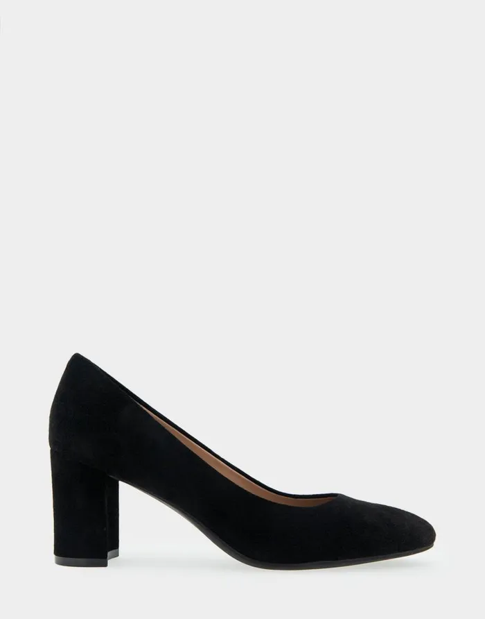 Aerosoles Comfortable Women039s Mid Heel Pump In Black Genuine Suede Black Genuine Suede Women Pumps Aerosoles Comfortable Women039s Mid Heel Pump In Black Genuine Suede Black Genuine Suede Women Pumps