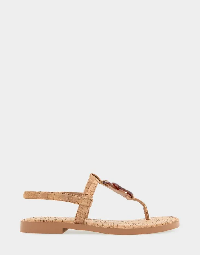 Aerosoles Comfortable Women039s Ornamented Slingback Strap Thong Sandal In Cork Cork Cork Women Clogs and Mules Aerosoles Comfortable Women039s Ornamented Slingback Strap Thong Sandal In Cork Cork Cork Women Clogs and Mules