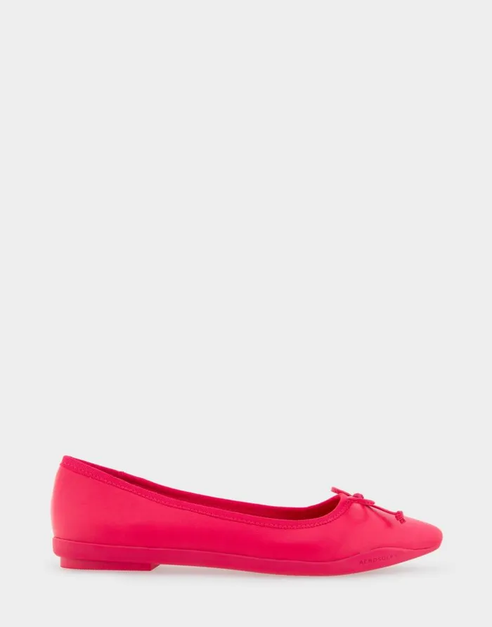 Aerosoles Comfortable Women039s Point Toe Flat In Virtual Pink Leather Virtual Pink Leather Women Clogs and Mules Aerosoles Comfortable Women039s Point Toe Flat In Virtual Pink Leather Virtual Pink Leather Women Clogs and Mules