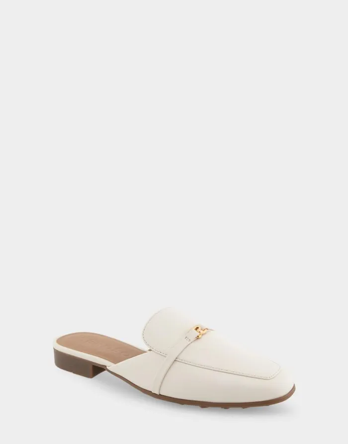 Aerosoles Comfortable Women039s Tailored Slip On Loafer In Eggnog Pebbled Leather Eggnog Pebbled Leather Women Loafers