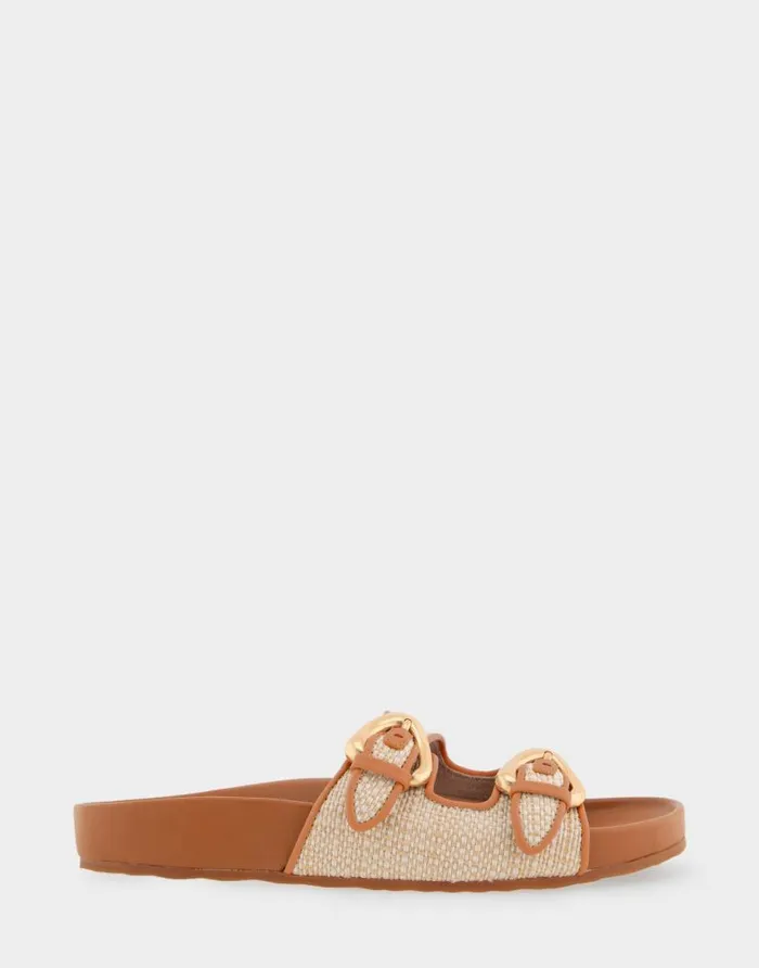 Aerosoles Comfortable Women039s Two Band Molded Footbed Sandal In Natural Raffia Combo Raffia Fabric Natural Raffia Combo Women Clogs and Mules Aerosoles Comfortable Women039s Two Band Molded Footbed Sandal In Natural Raffia Combo Raffia Fabric Natural Raffia Combo Women Clogs and Mules