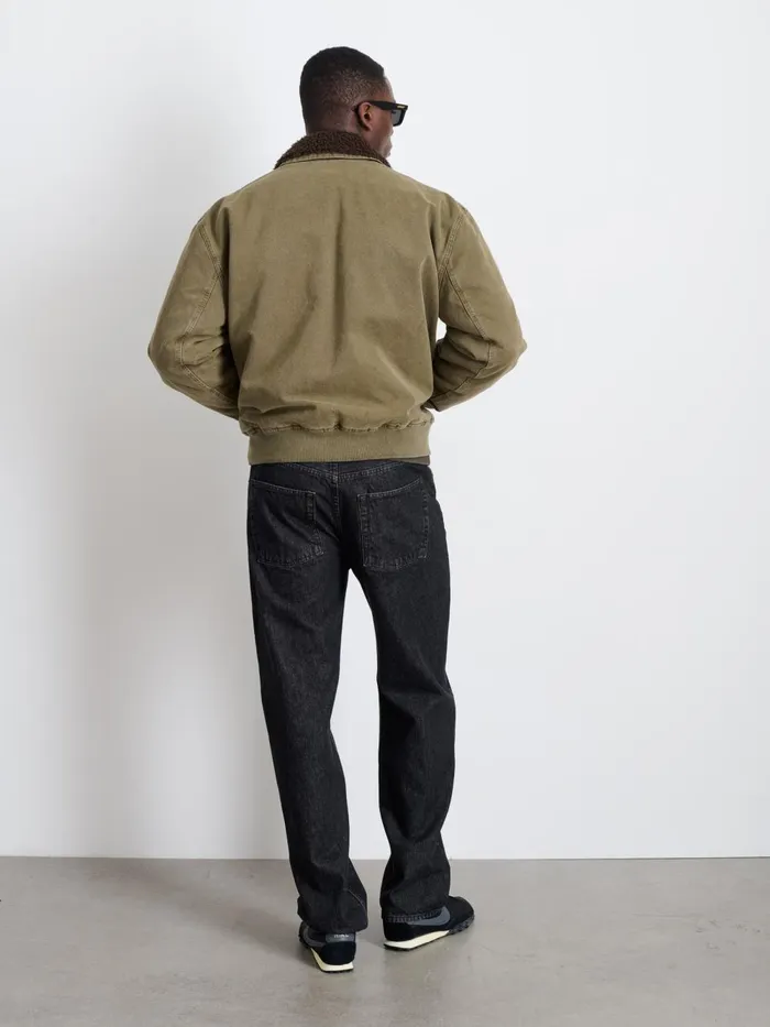 Alex Mill Jackets Coats Men Flight Jacket In Canvas