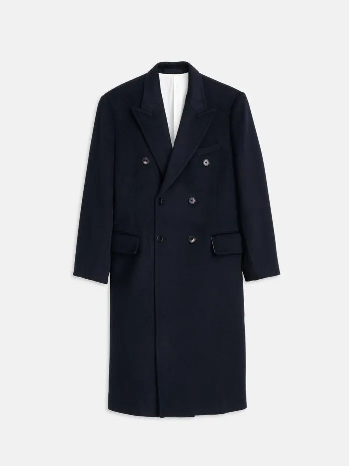 Alex Mill Jackets Coats Men James Double Breasted Top Coat In Wool