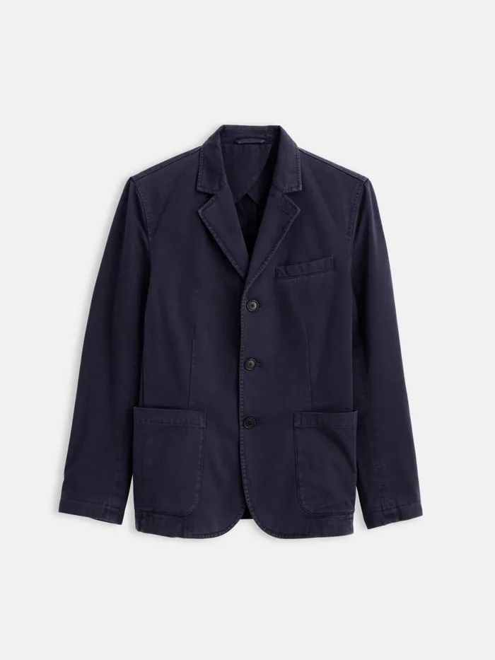 Alex Mill Jackets Coats Men Mill Blazer In Vintage Wash Chino Dark Navy