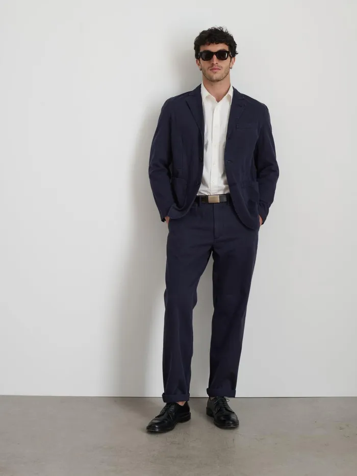 Alex Mill Jackets Coats Men Mill Blazer In Vintage Wash Chino Dark Navy