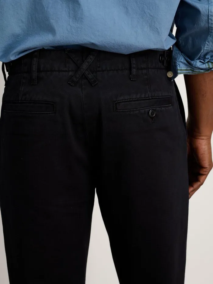 Alex Mill Pants Men Straight Leg Pant In Vintage Washed Chino Washed Black