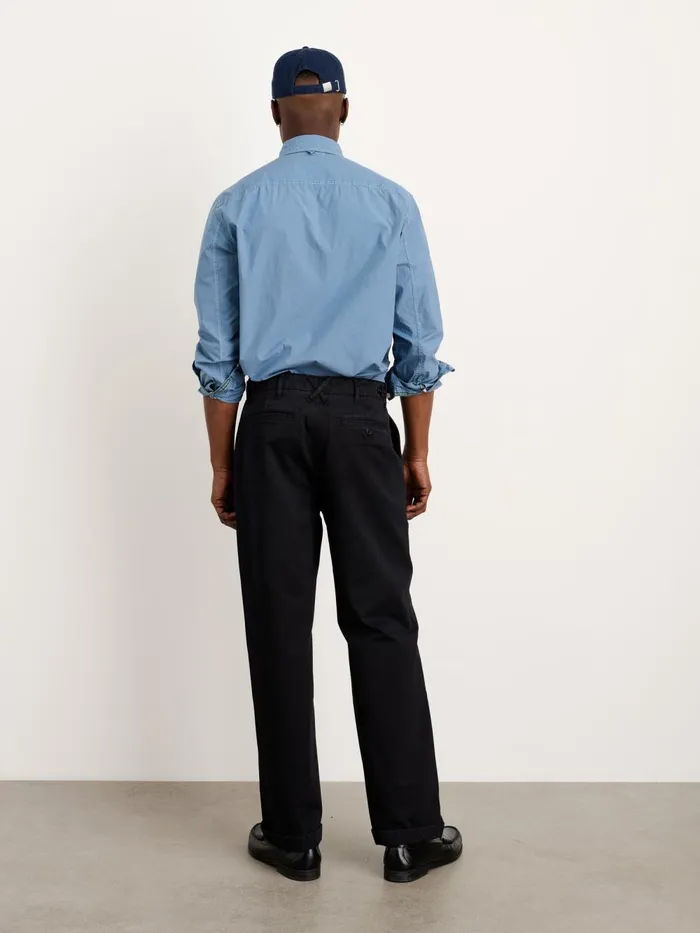 Alex Mill Pants Men Straight Leg Pant In Vintage Washed Chino Washed Black