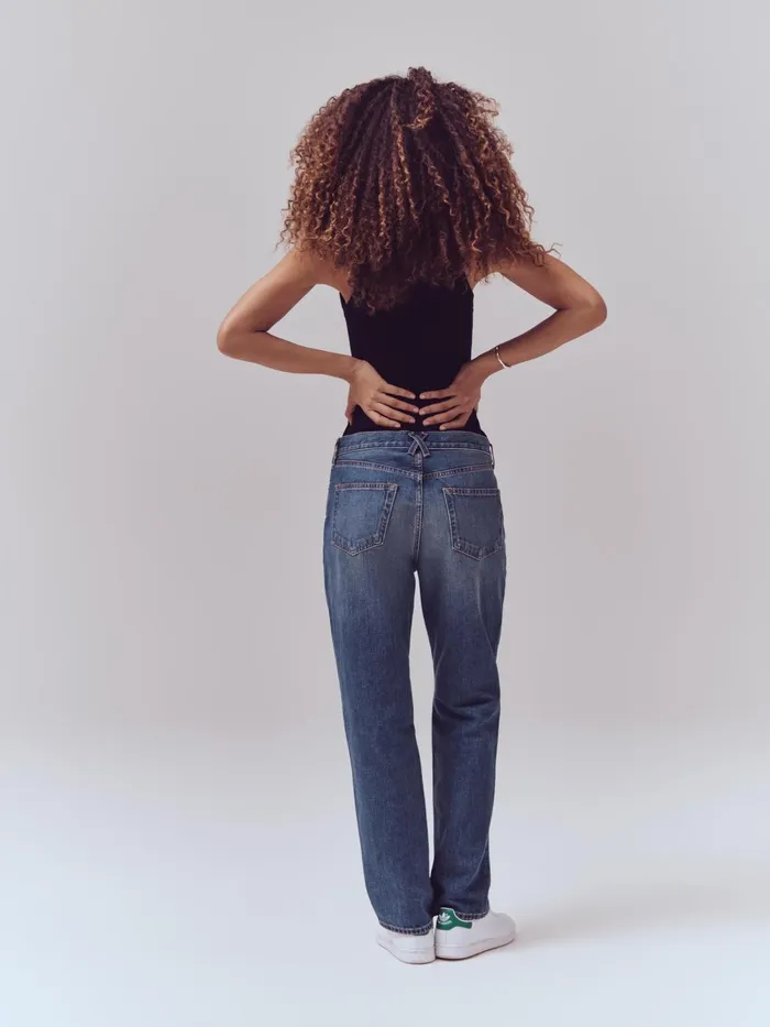 Alex Mill Pants Women Bev Relaxed Jean Vintage Dark Indigo