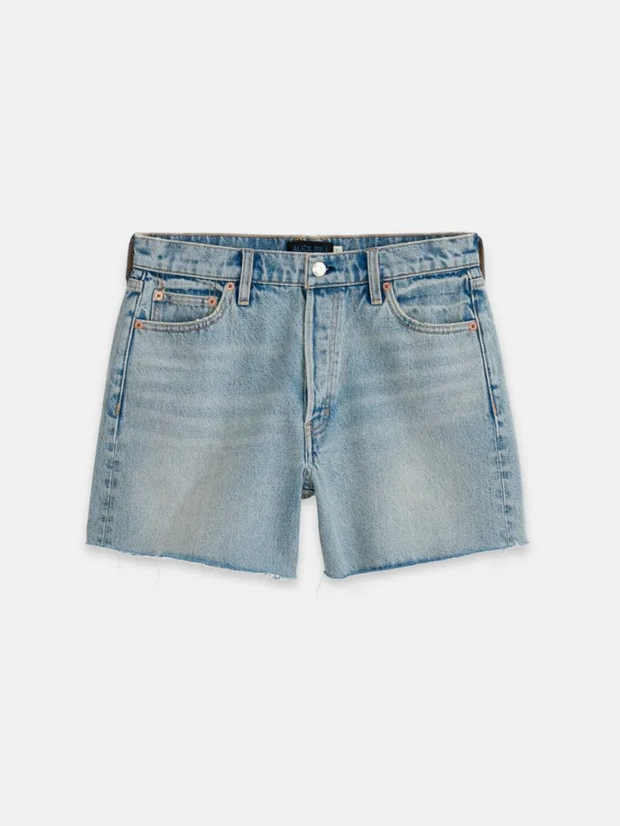 Alex Mill Shorts Women Stella Denim Short Barcelona Light Wash