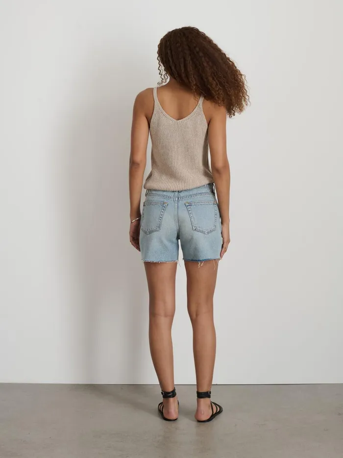 Alex Mill Shorts Women Stella Denim Short Barcelona Light Wash