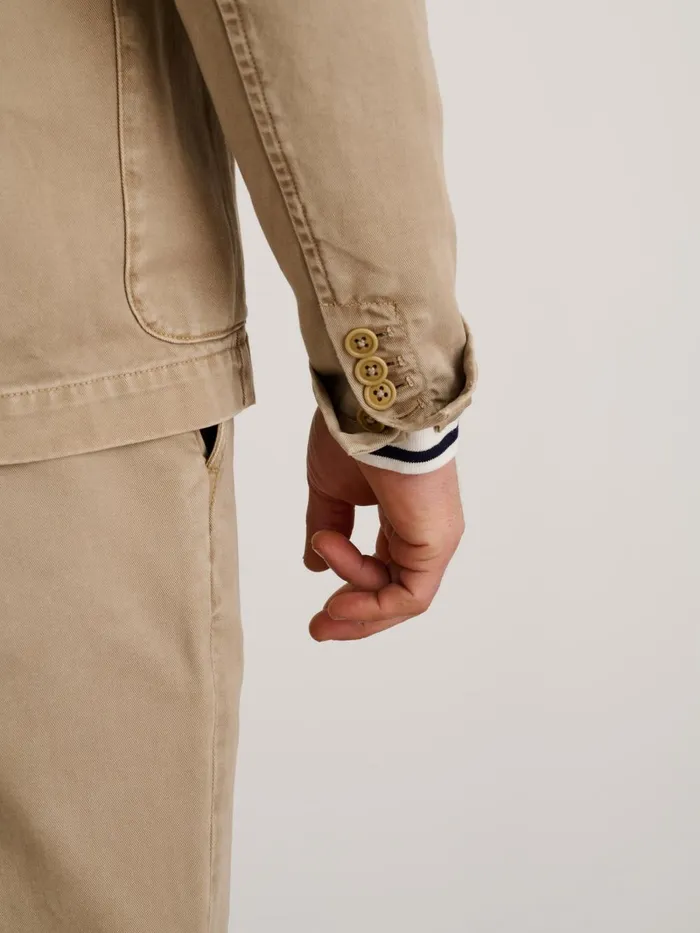Alex Mill Suiting Blazers Men Mill Blazer In Vintage Wash Chino Faded Khaki