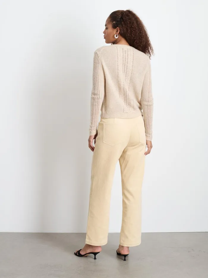 Alex Mill Sweaters Women Addison Cardigan Champagne