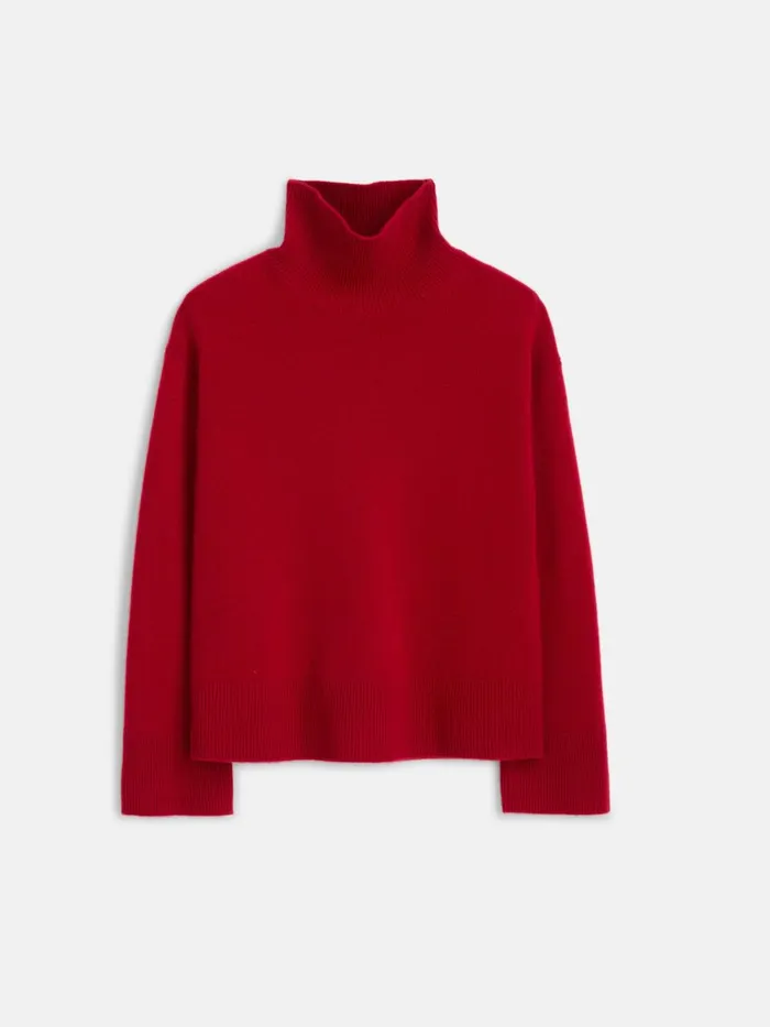 Alex Mill Sweaters Women Cecile Turtleneck In Cashmere Garnet