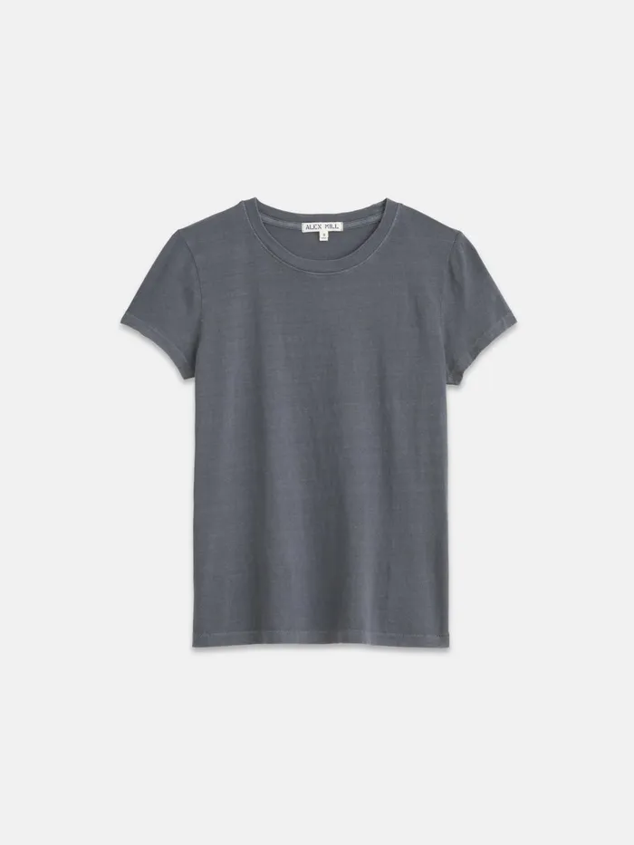 Alex Mill Tees Tanks Women Prospect Tee In Cotton Jersey Charcoal