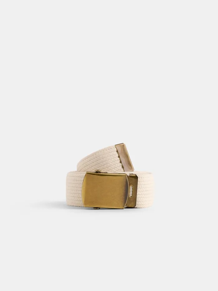 Alex Mill Women Solid WebBelt Natural