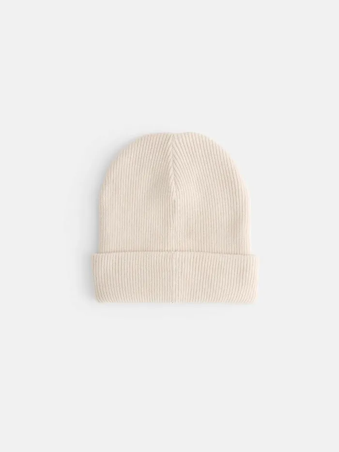 Alex Mill Women Wool Cotton Beanie Ivory