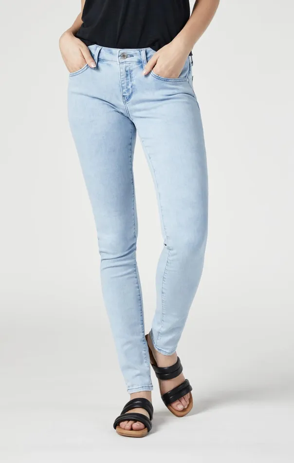 Alexa Mid Rise Skinny Jeans In Sky Feather Blue Women Mavi Jeans Denim Alexa Mid Rise Skinny Jeans In Sky Feather Blue Women Mavi Jeans Denim