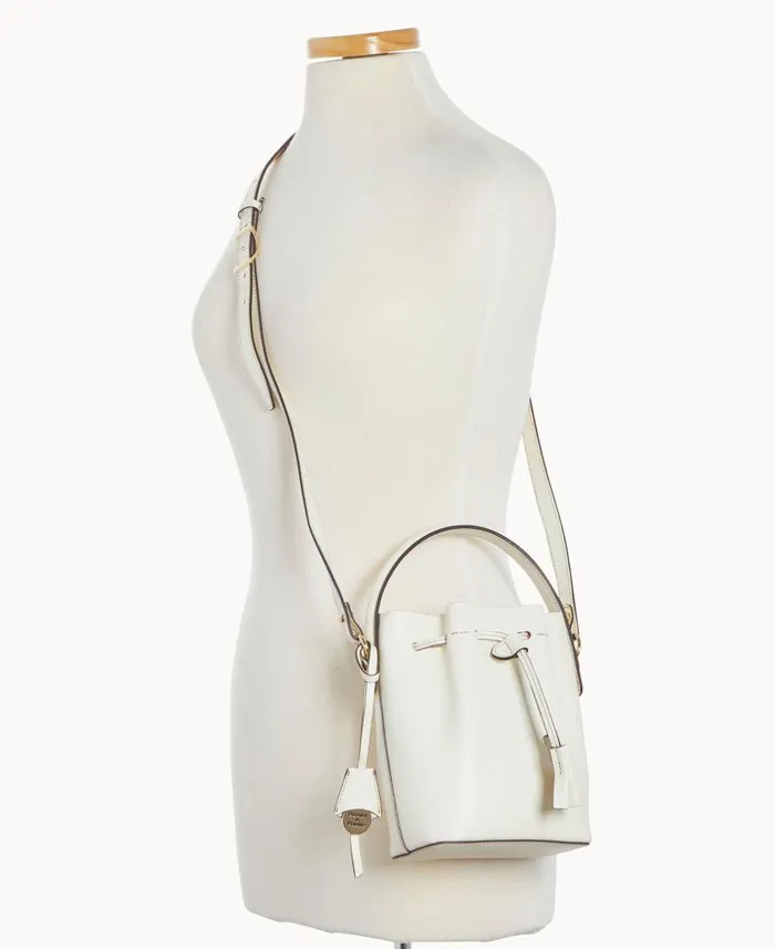 Alto Mini Sophia White Woman Dooney and Bourke Shoulder Bags Alto Mini Sophia White Woman Dooney and Bourke Shoulder Bags