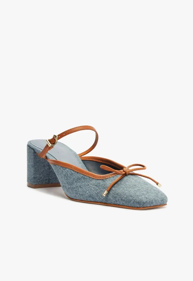 Arissa Block Pump Blue Women Schutz Shoes