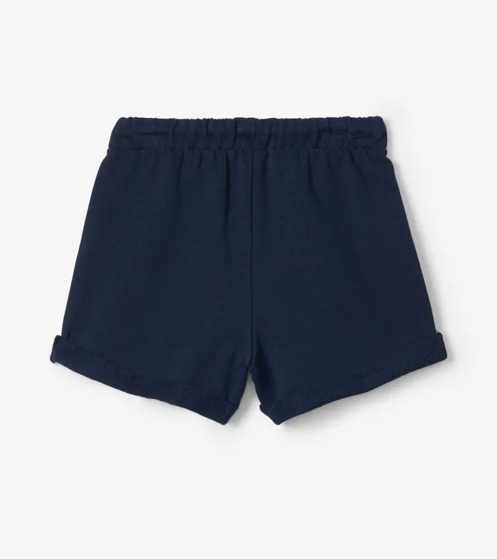 Baby and Toddler Boys Navy PullOn Shorts Hatley