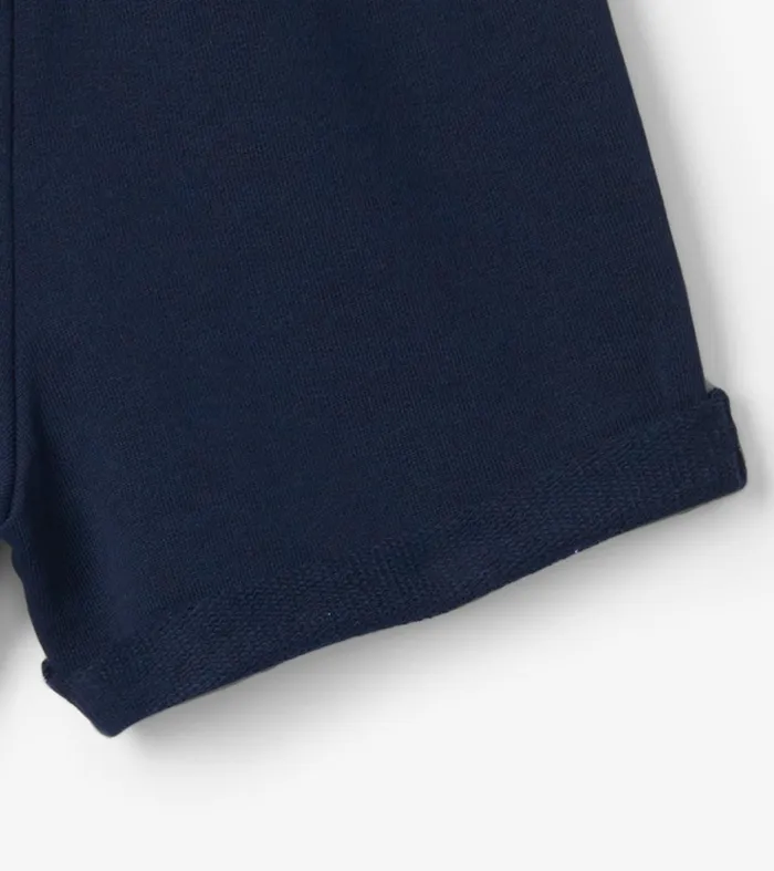 Baby and Toddler Boys Navy PullOn Shorts Hatley