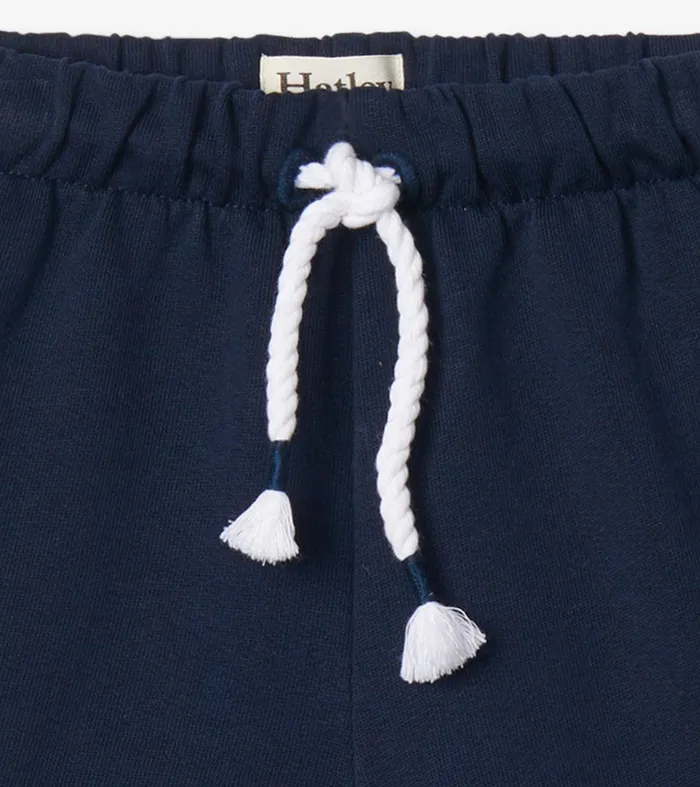 Baby and Toddler Boys Navy PullOn Shorts Hatley