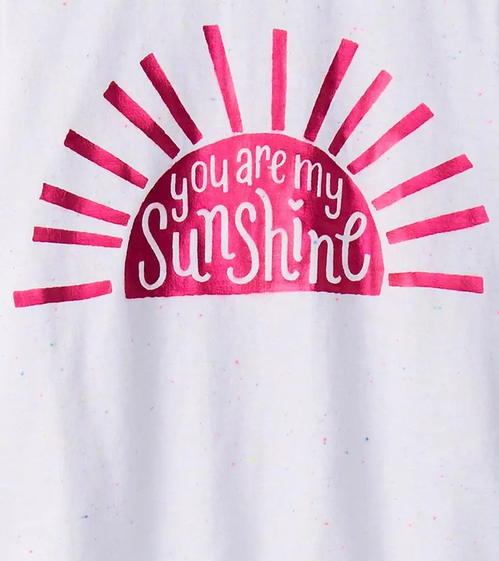 Baby and Toddler Girls You Are My Sunshine Graphic Tee Hatley