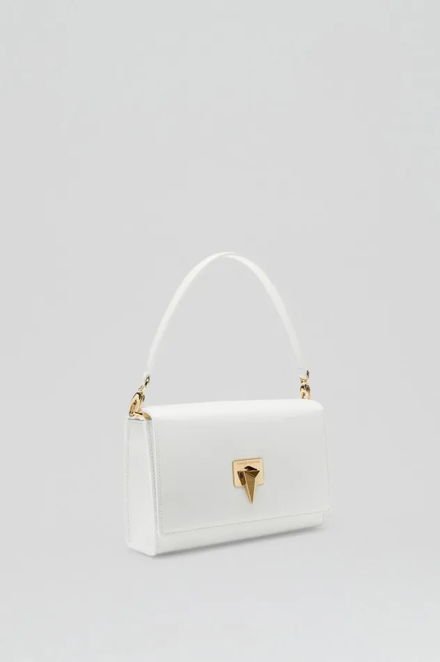 Bags Women Scanlan Theodore TRIANGLE CHAIN BAG White Bags Women Scanlan Theodore TRIANGLE CHAIN BAG White