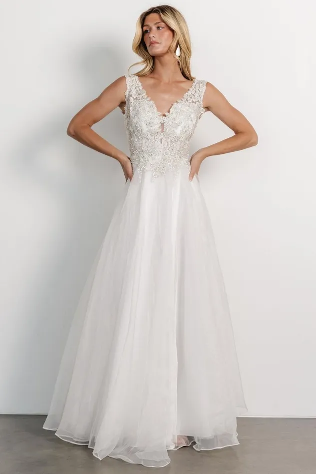 Baltic Born Bridal Women Majestic Bridal Gown White