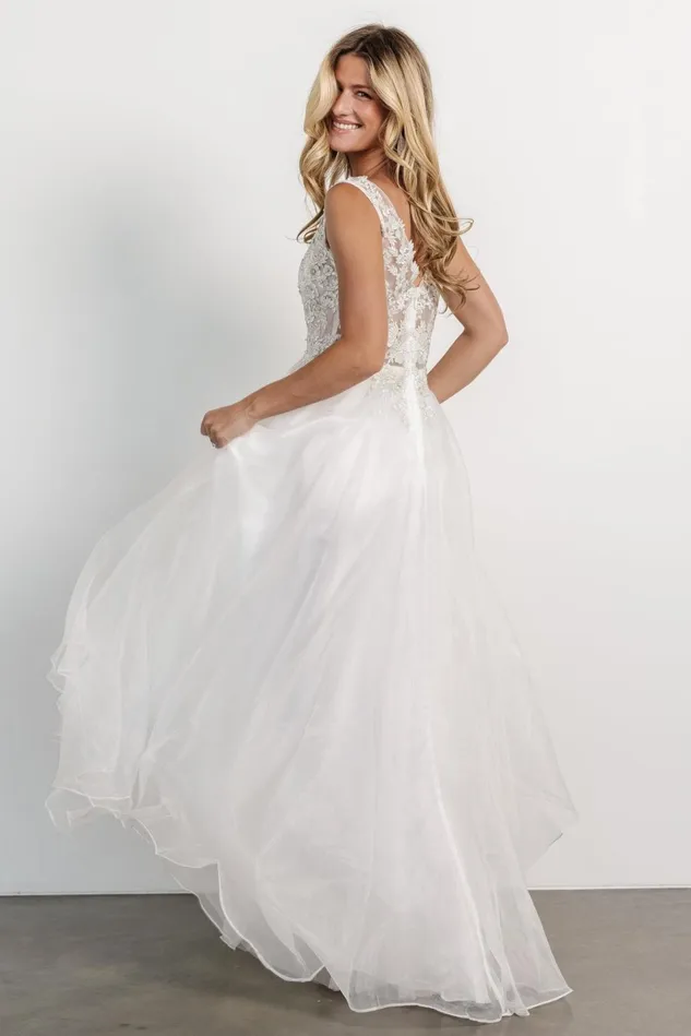 Baltic Born Bridal Women Majestic Bridal Gown White Baltic Born Bridal Women Majestic Bridal Gown White