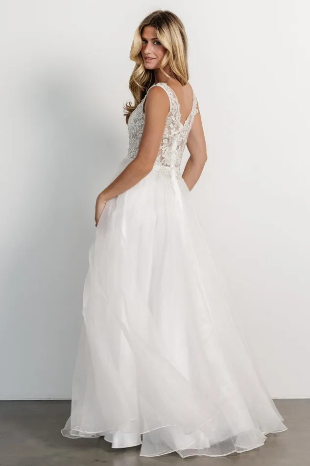 Baltic Born Bridal Women Majestic Bridal Gown White Baltic Born Bridal Women Majestic Bridal Gown White