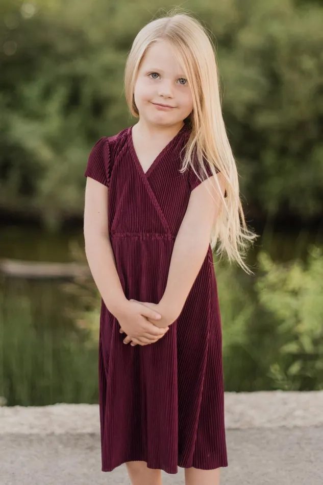 Baltic Born Flower Girl Women Toddler Athena Pleated Midi Dress Mulberry Baltic Born Flower Girl Women Toddler Athena Pleated Midi Dress Mulberry