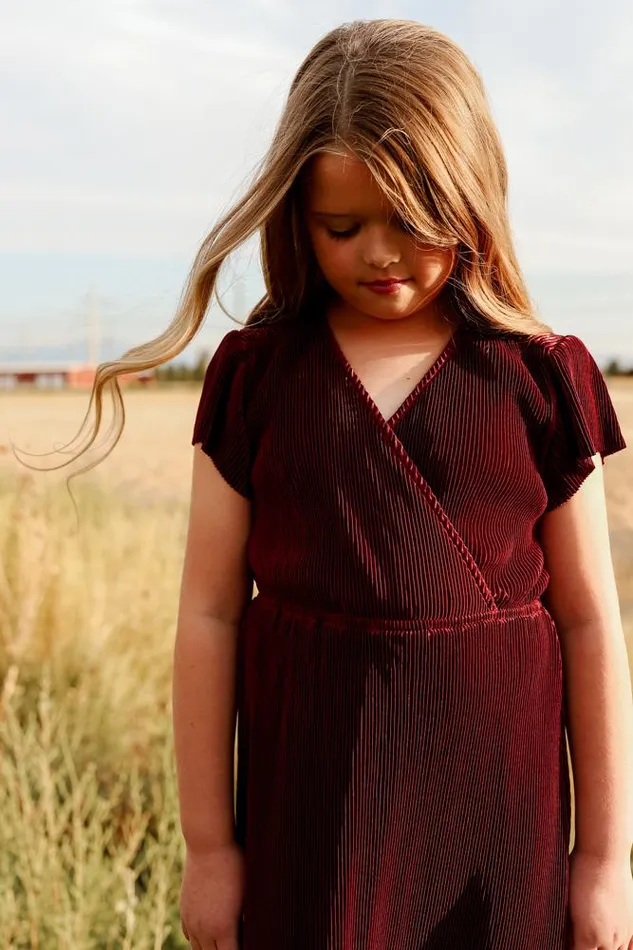 Baltic Born Flower Girl Women Youth Athena Pleated Maxi Dress Mulberry Baltic Born Flower Girl Women Youth Athena Pleated Maxi Dress Mulberry