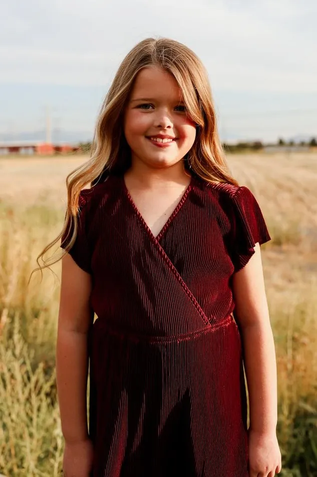 Baltic Born Flower Girl Women Youth Athena Pleated Maxi Dress Mulberry Baltic Born Flower Girl Women Youth Athena Pleated Maxi Dress Mulberry