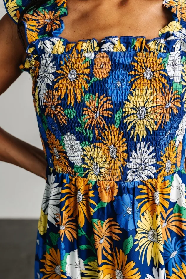 Baltic Born Maxi Dresses Women Adela Maxi Dress Blue Multi Floral Baltic Born Maxi Dresses Women Adela Maxi Dress Blue Multi Floral