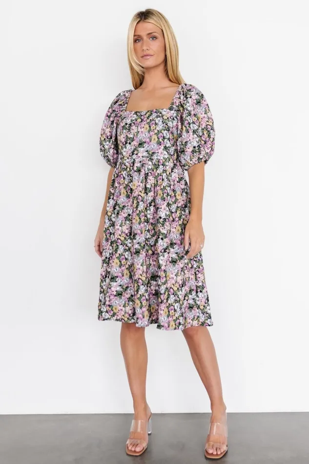 Baltic Born Midi Dresses Women Joyce Corduroy Dress Multi Baltic Born Midi Dresses Women Joyce Corduroy Dress Multi
