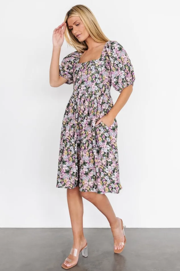 Baltic Born Midi Dresses Women Joyce Corduroy Dress Multi Baltic Born Midi Dresses Women Joyce Corduroy Dress Multi