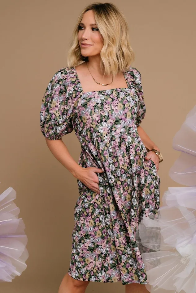 Baltic Born Midi Dresses Women Joyce Corduroy Dress Multi Baltic Born Midi Dresses Women Joyce Corduroy Dress Multi