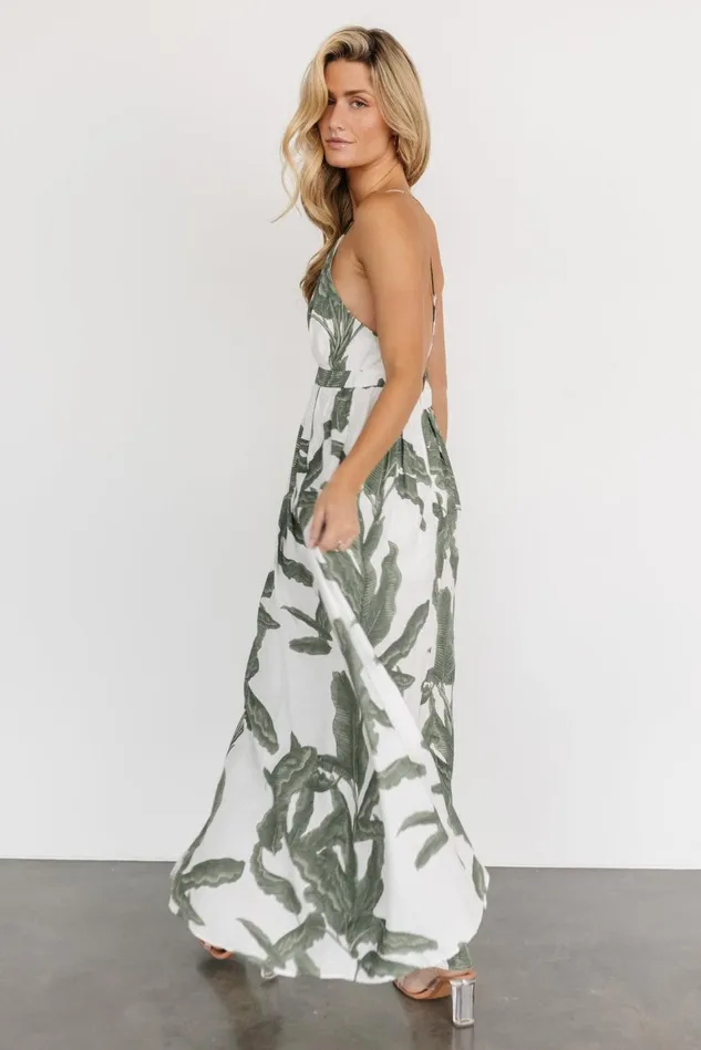 Baltic Born Midi Dresses Women Miramar Maxi Dress Green Print Baltic Born Midi Dresses Women Miramar Maxi Dress Green Print