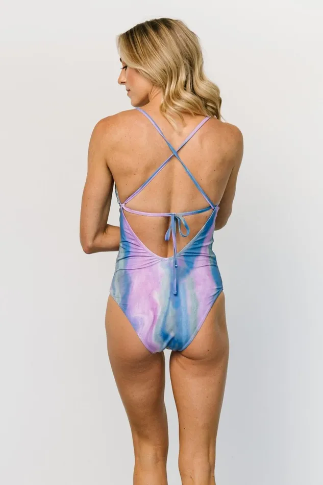 Baltic Born One Piece Women Mykonos One Piece Purple Blue Baltic Born One Piece Women Mykonos One Piece Purple Blue