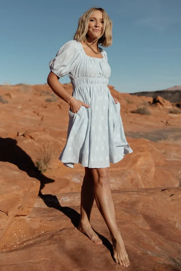 Baltic Born Short Dresses Women Lexington Short Dress Blue