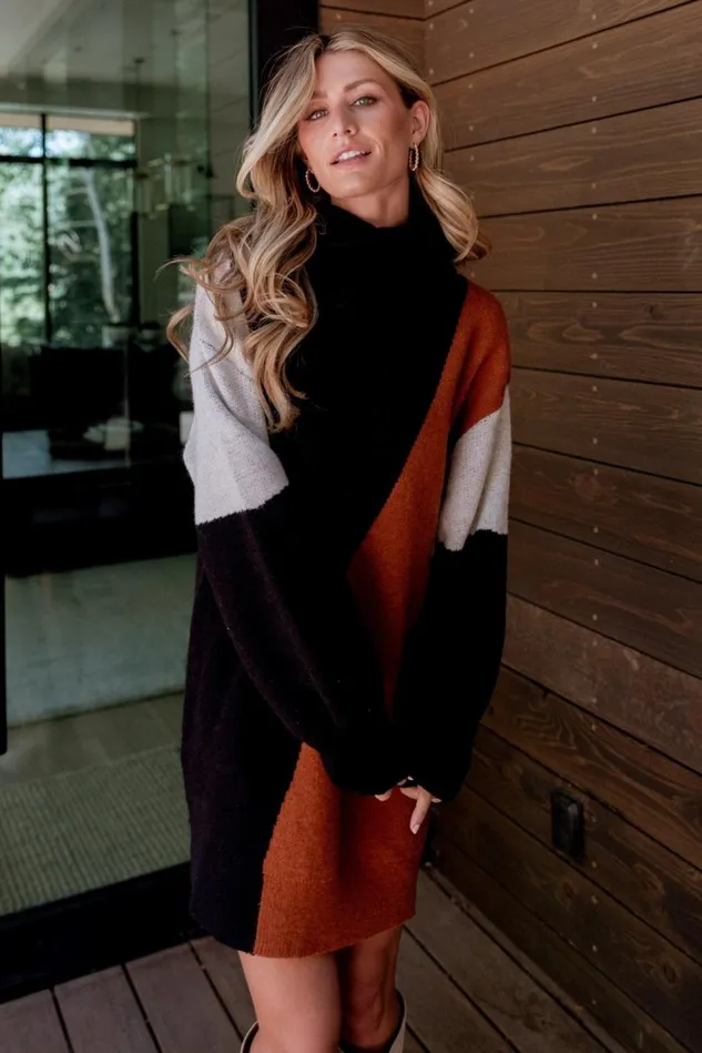 Baltic Born Sweaters Women Diego Sweater Dress Black Multi Baltic Born Sweaters Women Diego Sweater Dress Black Multi