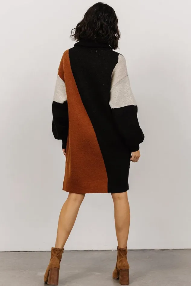 Baltic Born Sweaters Women Diego Sweater Dress Black Multi Baltic Born Sweaters Women Diego Sweater Dress Black Multi