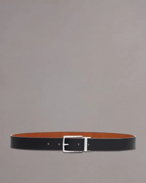 Belts Men Rag and Bone Carter Reversible Belt Black Brown
