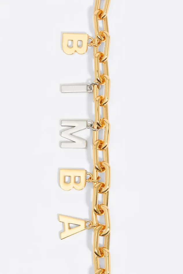 BIMBA Y PALOMO Gold Bag Chain Gold Women Bimba Y Lola Bag Charms BIMBA Y PALOMO Gold Bag Chain Gold Women Bimba Y Lola Bag Charms